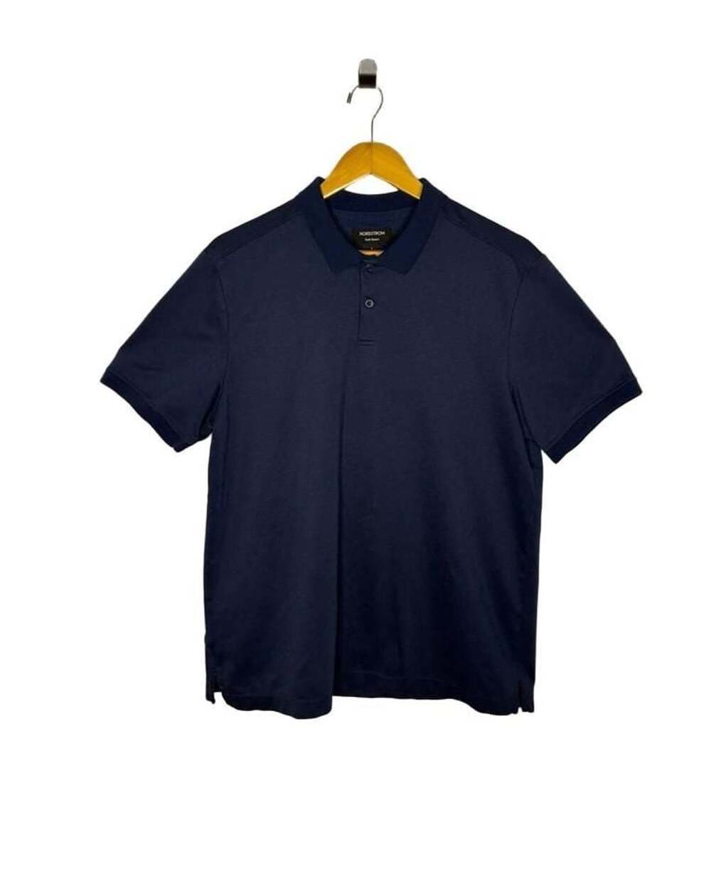 Nordstrom Tech-Smart Polo Shirt Size L Blue